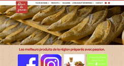Desktop Screenshot of fleurdepains.ch